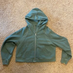 Tidewater Teal Lululemon Scuba Full-Zip Hoodie
